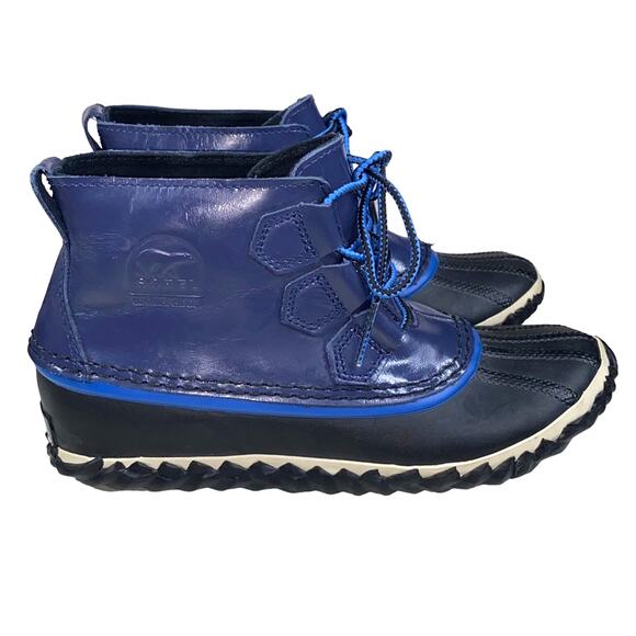 Sorel Women’s Blue Out N About Waterproof Rain Boot Size US 6 - Picture 1 of 9